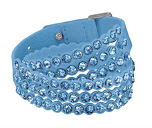 
                        
                          Load image into Gallery viewer, Swarovski POWER COLLECTION SLAKE Bracelet, Light Blue - 5523043 - JOY2ESpree
                        
                      