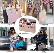 
                        
                          將圖片載入圖庫檢視器 Purse Organizer Insert, Felt Bag organizer with zipper, Handbag &amp; Tote Shaper, For Speedy Neverfull Tote, 5 Sizes
                        
                      