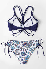 
                        
                          Load image into Gallery viewer, CUPSHE Women's Back Braided Straps Reversible Bottom Strappy Lace Up Bikini Sets
                        
                      