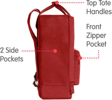 
                        
                          Load image into Gallery viewer, Fjallraven, Kanken Classic Backpack for Everyday, Ox Red
                        
                      