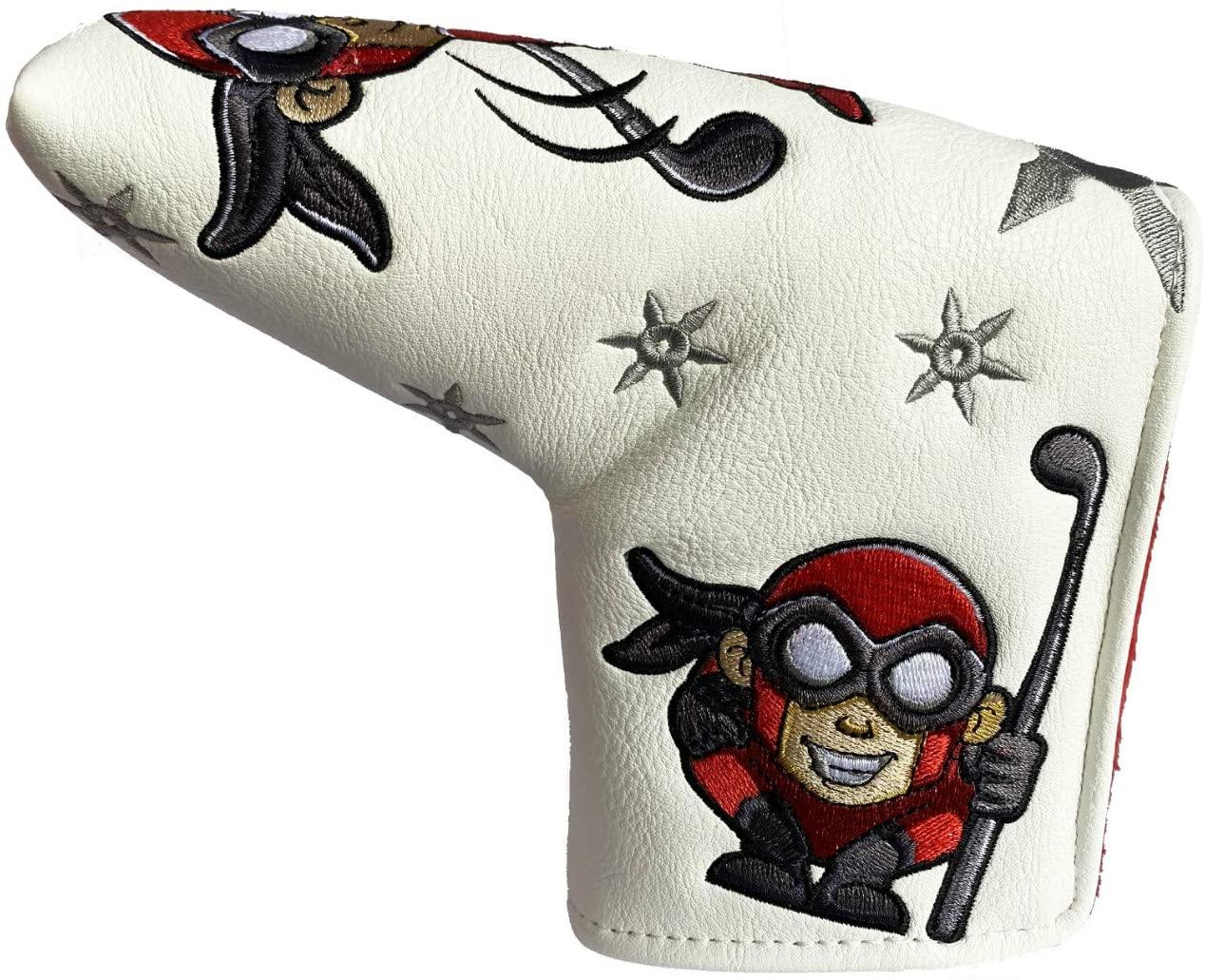 Yopral Golf Blade Putter Cover Green Headcover for Golf Clubs - JOY2ESpree