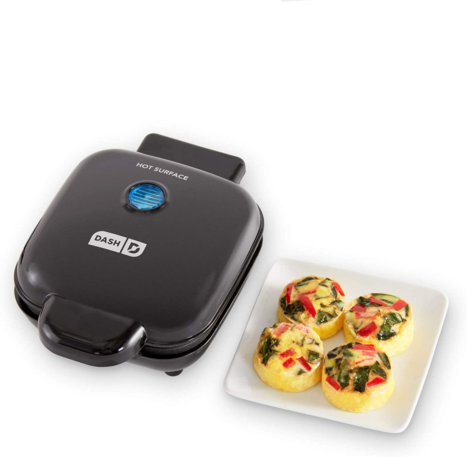 Dash DBBM450GBAQ08 Deluxe Sous Vide Style Egg Bite Maker with Silicone Molds for Breakfast Sandwiches
