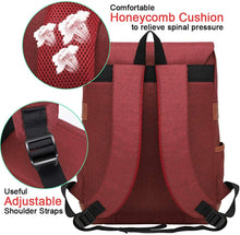 
                        
                          Muat gambar ke penampil Galeri, Modoker Vintage Laptop Backpack for Women Men,School College Backpack
                        
                      