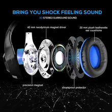 
                        
                          將圖片載入圖庫檢視器 BlueFire Stereo Gaming Headset for Playstation 4 PS4 Over-Ear Headphones with Mic and LED Lights for Xbox One, PC, Laptop(Green) - JOY2ESpree
                        
                      