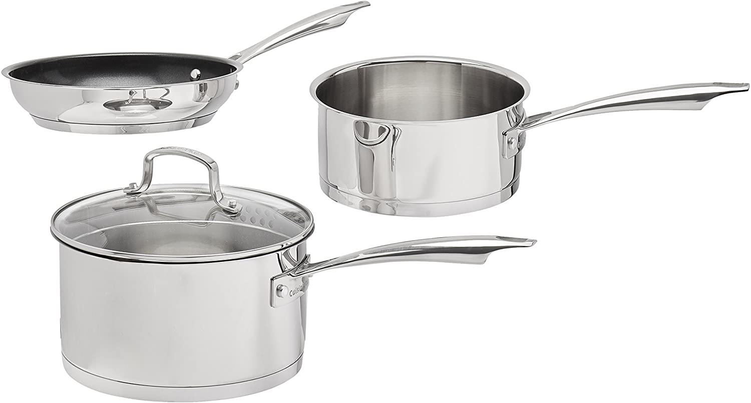 Cuisinart 11-Piece Professional Stainless Cookware Set - JOY2ESpree