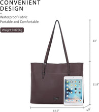 
                        
                          Cargar imagen en el visor de la galería, K.EYRE Women's Soft Faux Leather Tote Bag Purse Handbags Wallet Tote Shoulder Bag Purse Large Capacity
                        
                      