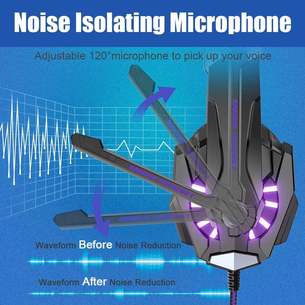 BENGOO G9000 Stereo Gaming Headset for PS4 PC Xbox One PS5 Controller - JOY2ESpree