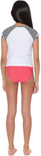 
                        
                          Load image into Gallery viewer, Tommy Bahama Girls' 2-Piece Rashguard and Swim Bottoms Set
                        
                      