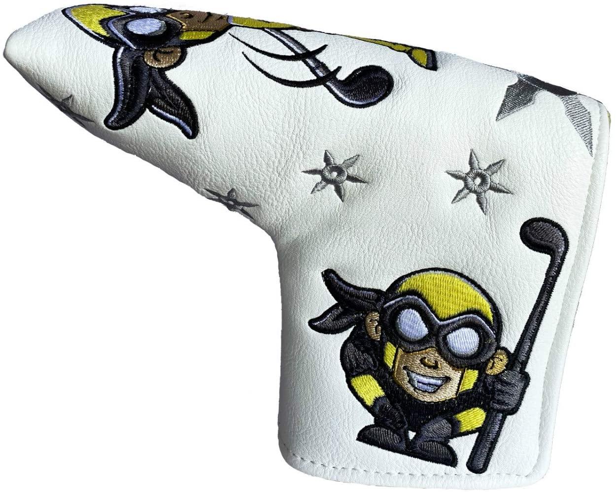 Yopral Golf Blade Putter Cover Green Headcover for Golf Clubs - JOY2ESpree
