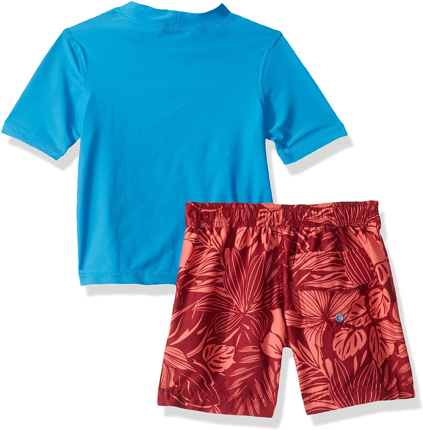 Tommy Bahama Boys' Rashguard and Trunks Swimsuit Set