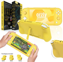 
                        
                          गैलरी व्यूवर में इमेज लोड करें, Orzly Grip Case for Nintendo Switch Lite – Case with Comfort Padded Hand Grips, Kickstand, Pack of Thumb Grips - Turquoise Blue - JOY2ESpree
                        
                      