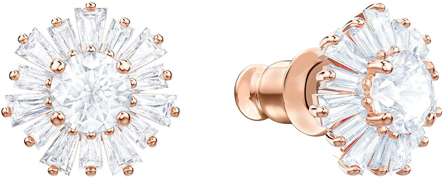 SWAROVSKI Women's Sunshine Jewelry Collection, Rose Gold Tone Finish, Clear Crystals - JOY2ESpree