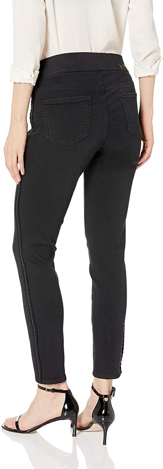 Jag Jeans Women's Marla Denim Legging W/Tuxedo Stripe