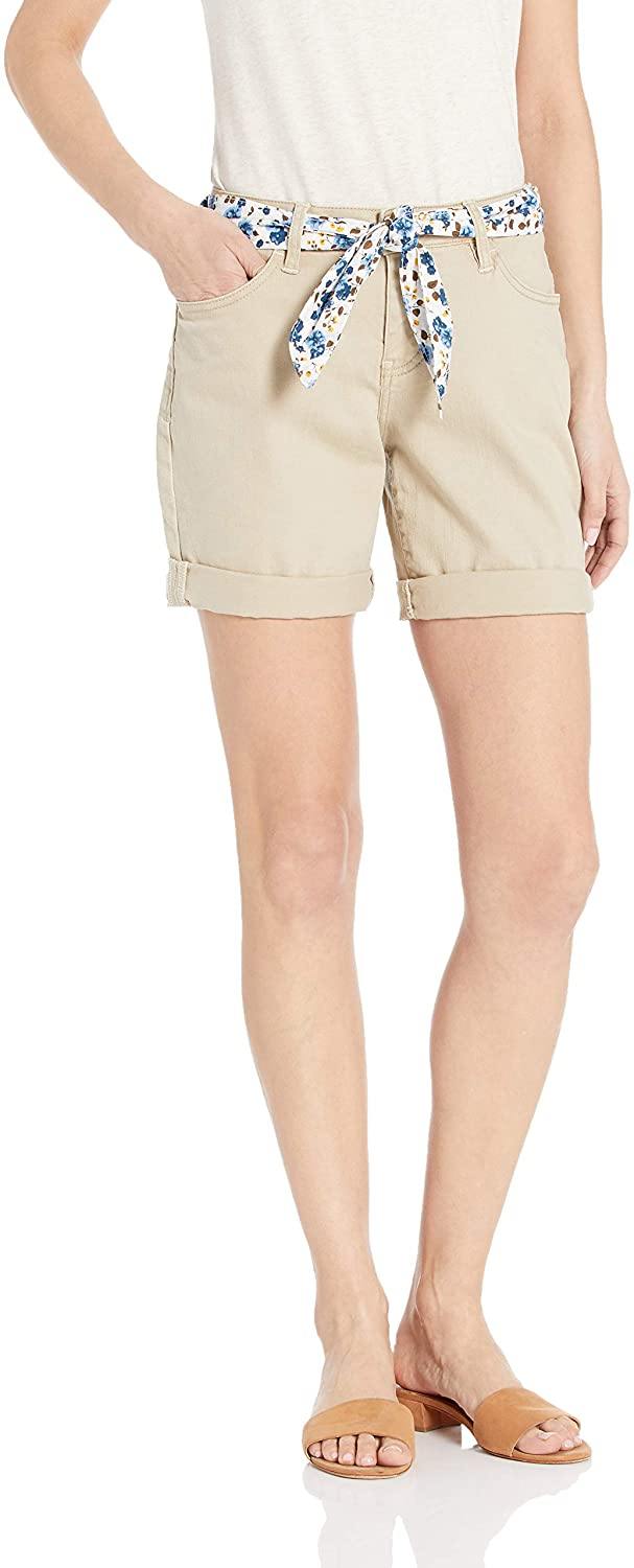Jag Jeans Women's Carter Girlfriend Belted Short