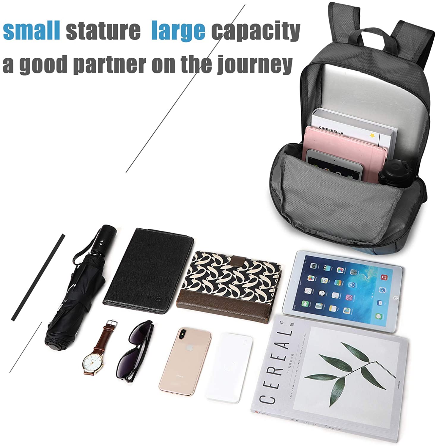 G4Free Ultra Lightweight Packable Backpack Travel Hiking Daypack Handy Foldable Water Resistant Camping Outdoor Backpack