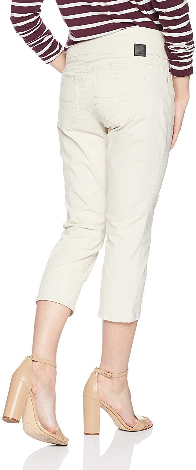 Jag Jeans Women's Petite Peri Straight Pull on Crop