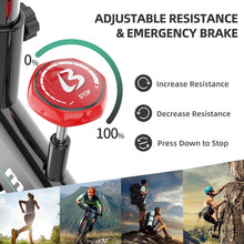 
                        
                          將圖片載入圖庫檢視器 pooboo Exercise Bike, Heavy Duty Indoor Cycling Bike Stationary Belt Drive - JOY2ESpree
                        
                      