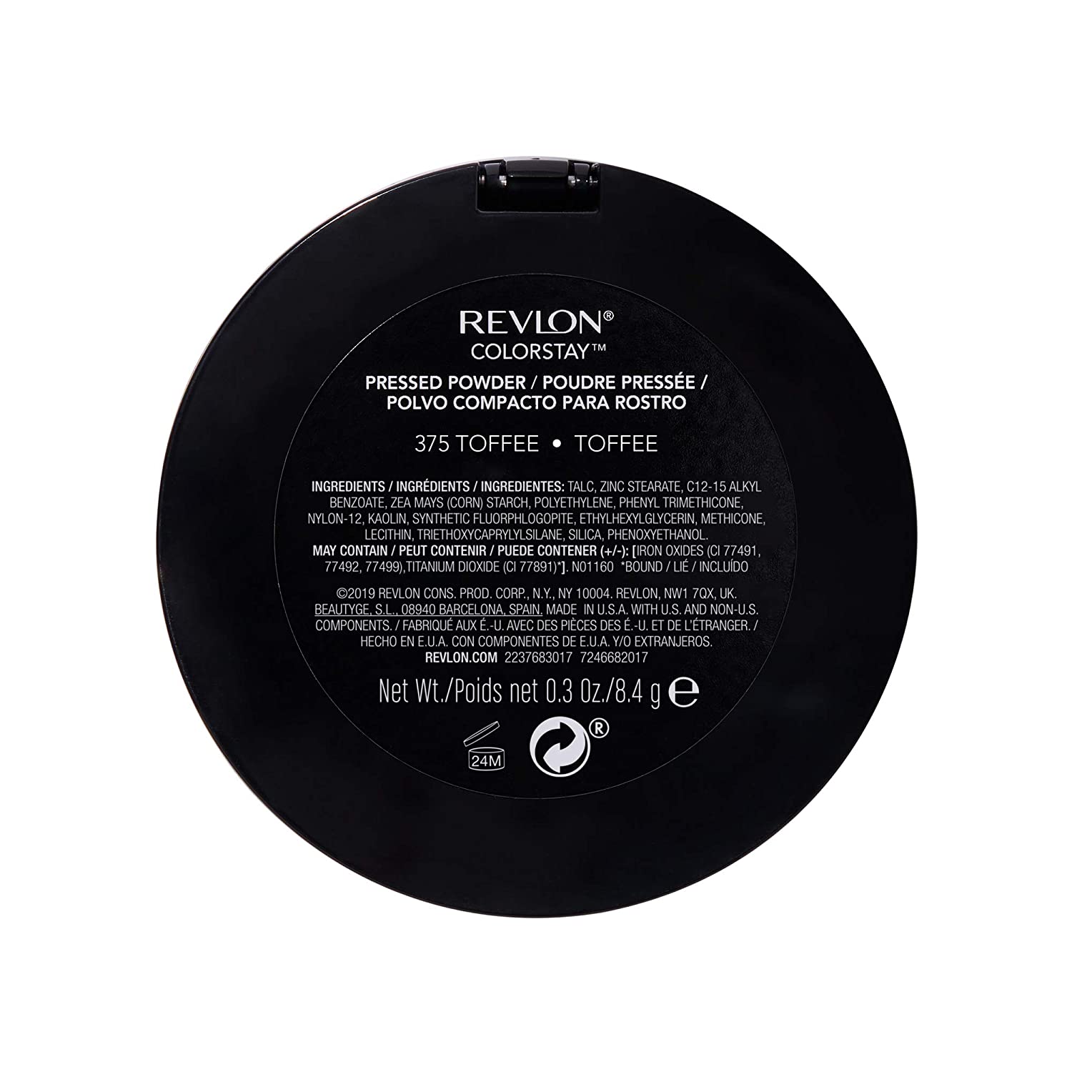 Revlon ColorStay Pressed Powder, Longwearing Oil Free, Fragrance Free, Noncomedogenic Face Makeup, Fair (810)