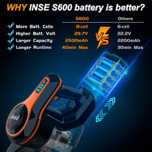 
                        
                          गैलरी व्यूवर में इमेज लोड करें, Cordless Vacuum Cleaner, 23Kpa Strong Suction Stick Vacuum with 45min Max Long Runtime Detachable Battery - JOY2ESpree
                        
                      