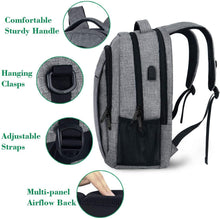 
                        
                          Load image into Gallery viewer, Matein Travel Laptop Backpack, Business Anti Theft Slim Durable Laptops Backpack - JOY2ESpree
                        
                      