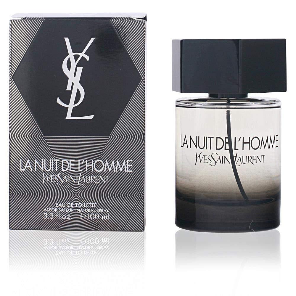 Yves Saint Laurent La Nuit De L'Homme Eau de Toilette Spray, 3.3 Fl Oz
