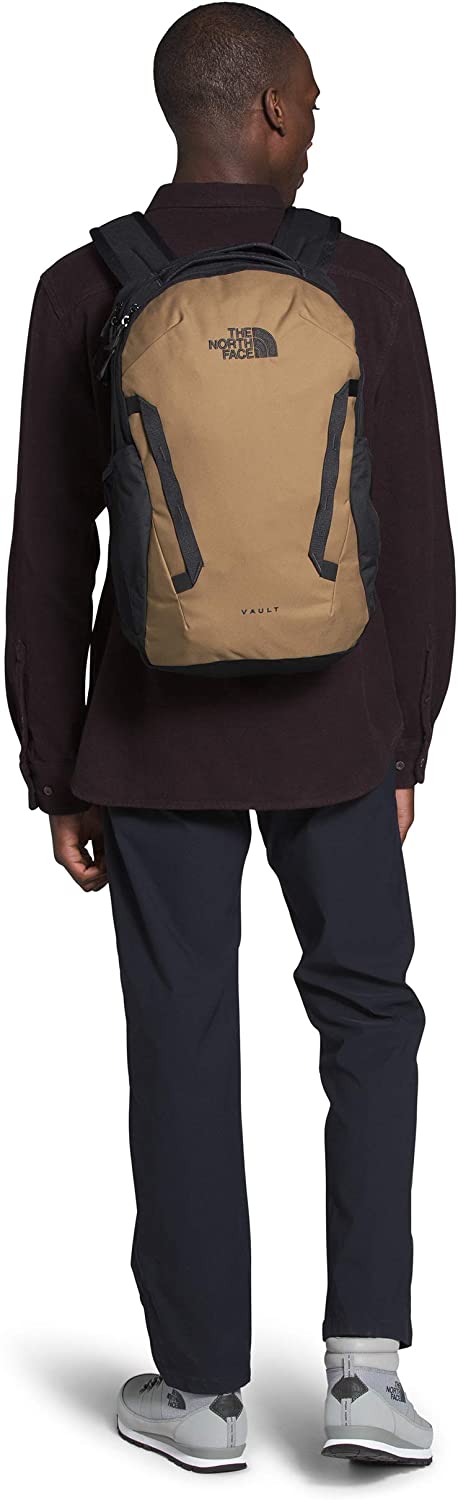 The North Face Vault Backpack, Moab Khaki/Asphalt Grey, One Size