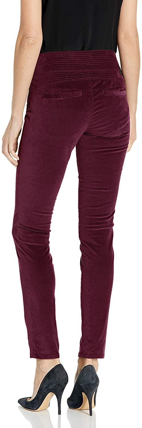 Jag Jeans Women's Olive Skinny Pull on Pant in Soft Touch Velveteen