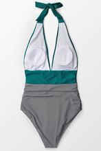 
                        
                          將圖片載入圖庫檢視器 CUPSHE Women's Halter One Piece Swimsuit Keeping You Accompained Swimwear
                        
                      
