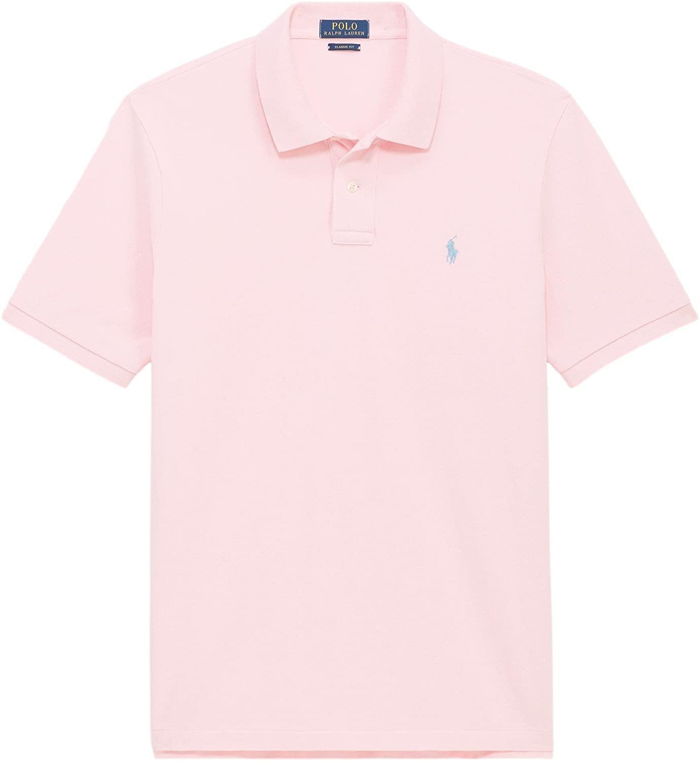 Polo RL Men's Custom Slim Fit Mesh Pony Shirt