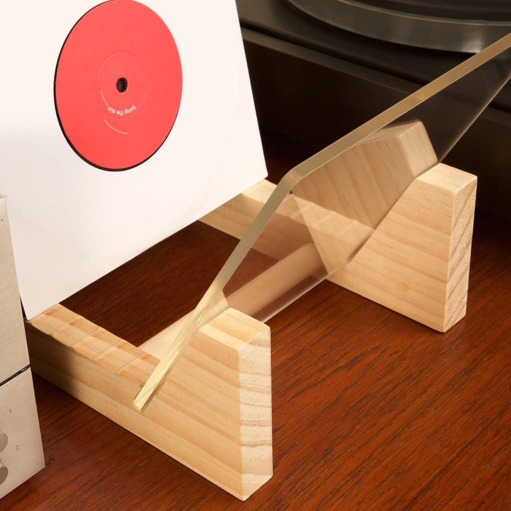 KAIU Vinyl Record Storage Holder - Stacks up to 30 Albums, 7 or 12 inch - JOY2ESpree