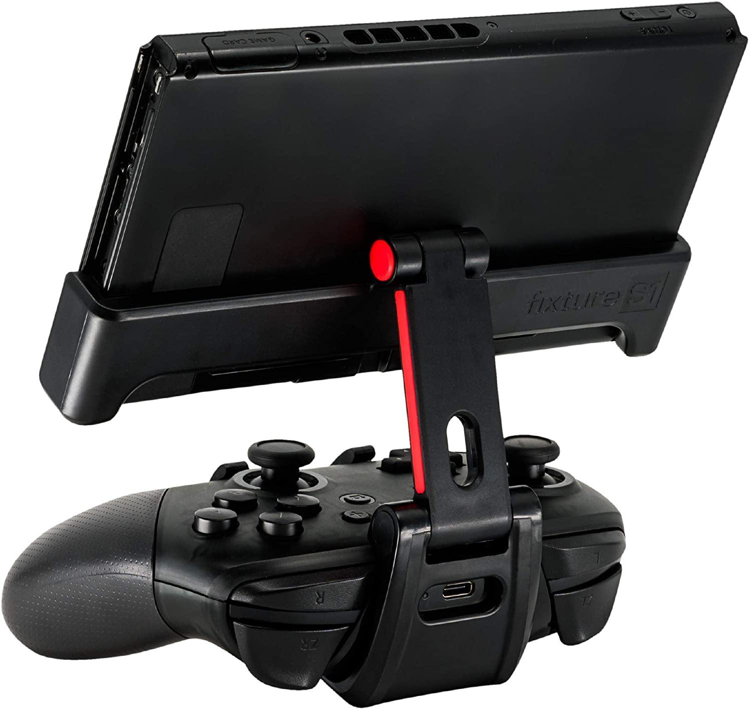 Fixture S1: The Original Pro Controller Clip Mount for The Nintendo Switch - JOY2ESpree