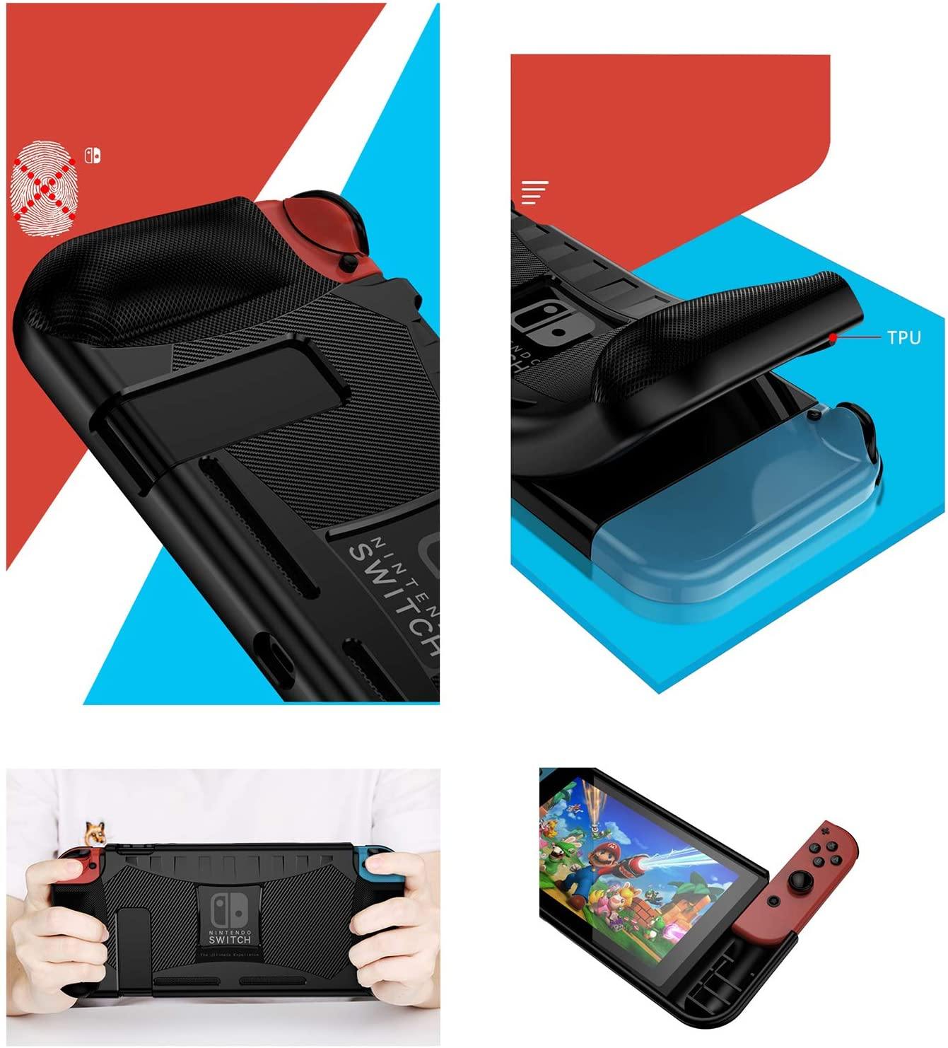 Jiarusig Compatible with Nintendo Switch Case, Switch Protective Case - JOY2ESpree
