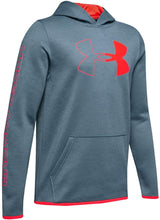
                        
                          Load image into Gallery viewer, Under Armour Boys' Fleece Branded Hoodie
                        
                      
