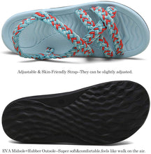 
                        
                          Muat gambar ke penampil Galeri, MEGNYA Women's Comfortable Walking Sandals with Arch Support Waterproof for Walking/Hiking/Travel/Wedding/Water Spot/Beach
                        
                      