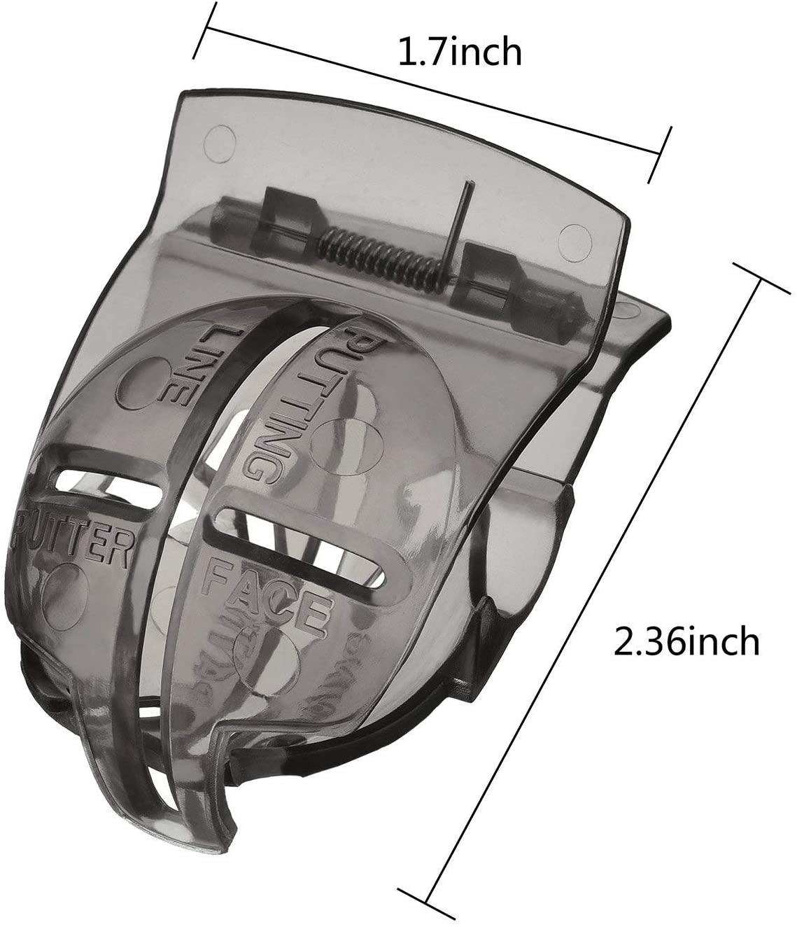 WILLBOND 2 Pieces Golf Ball Line Liner Drawing Marking Alignment Putting Tool and 2 Pieces Golf Ball Marker Pen, 4 Pieces Totally - JOY2ESpree
