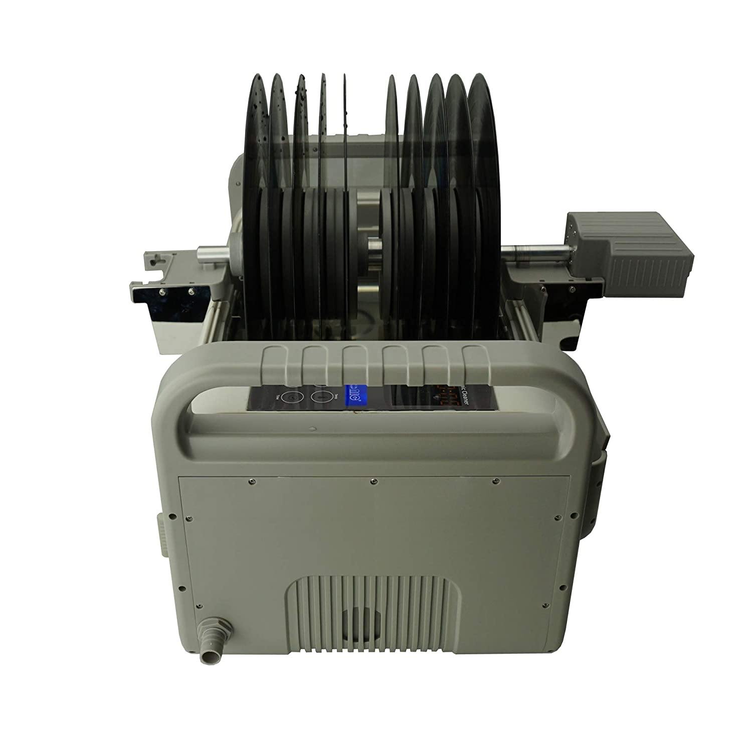iSonic P4875II+MVR10 Motorized Ultrasonic Vinyl Record Cleaner, 110V (10-Records) - JOY2ESpree