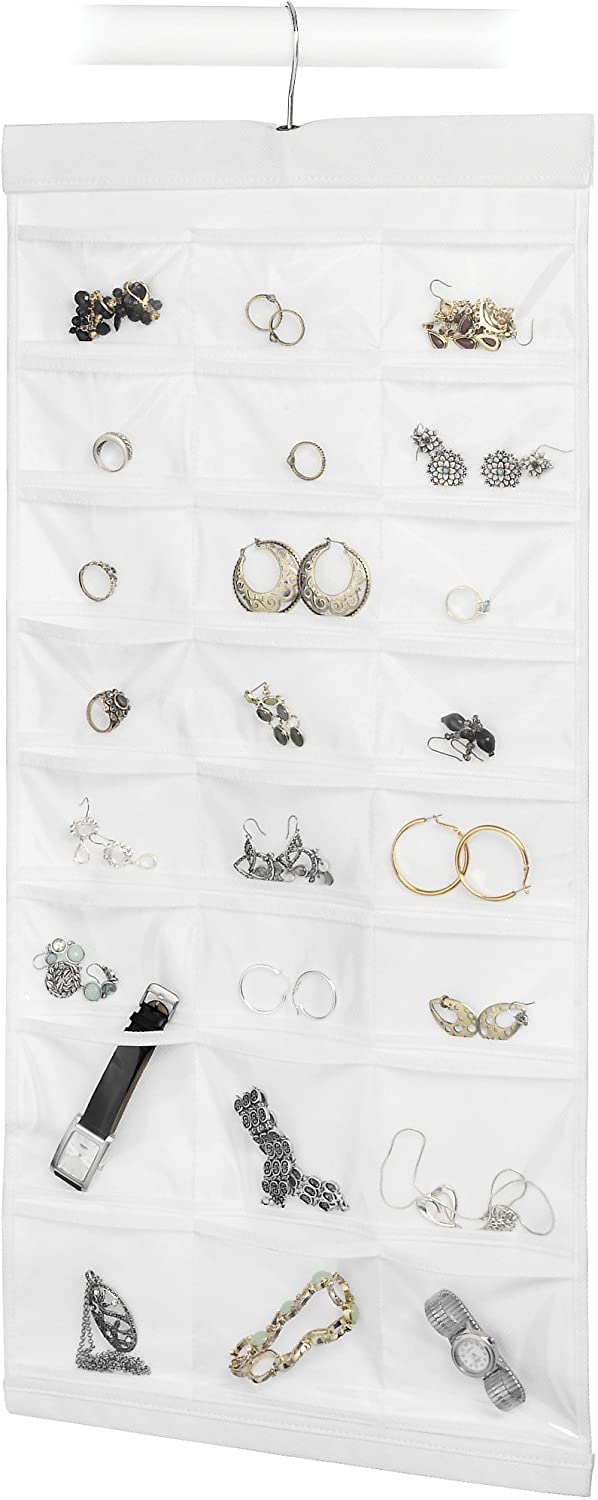 Whitmor Handbag File, Clear