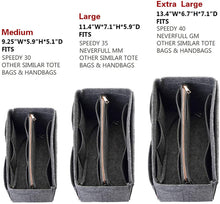 
                        
                          將圖片載入圖庫檢視器 Purse Organizer Insert, Felt Bag organizer with zipper, Handbag &amp; Tote Shaper, For Speedy Neverfull Tote, 5 Sizes
                        
                      