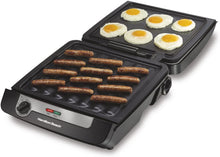 
                        
                          Cargar imagen en el visor de la galería, Hamilton Beach Electric Indoor Searing Grill with Viewing Window and Removable Easy-to-Clean Nonstick Plate - JOY2ESpree
                        
                      