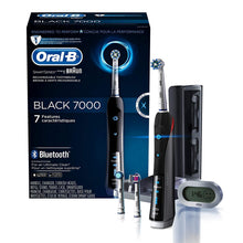 
                        
                          Muat gambar ke penampil Galeri, Oral-B 7000 SmartSeries Rechargeable Power Electric Toothbrush with Bluetooth Connectivity and Travel Case, White
                        
                      