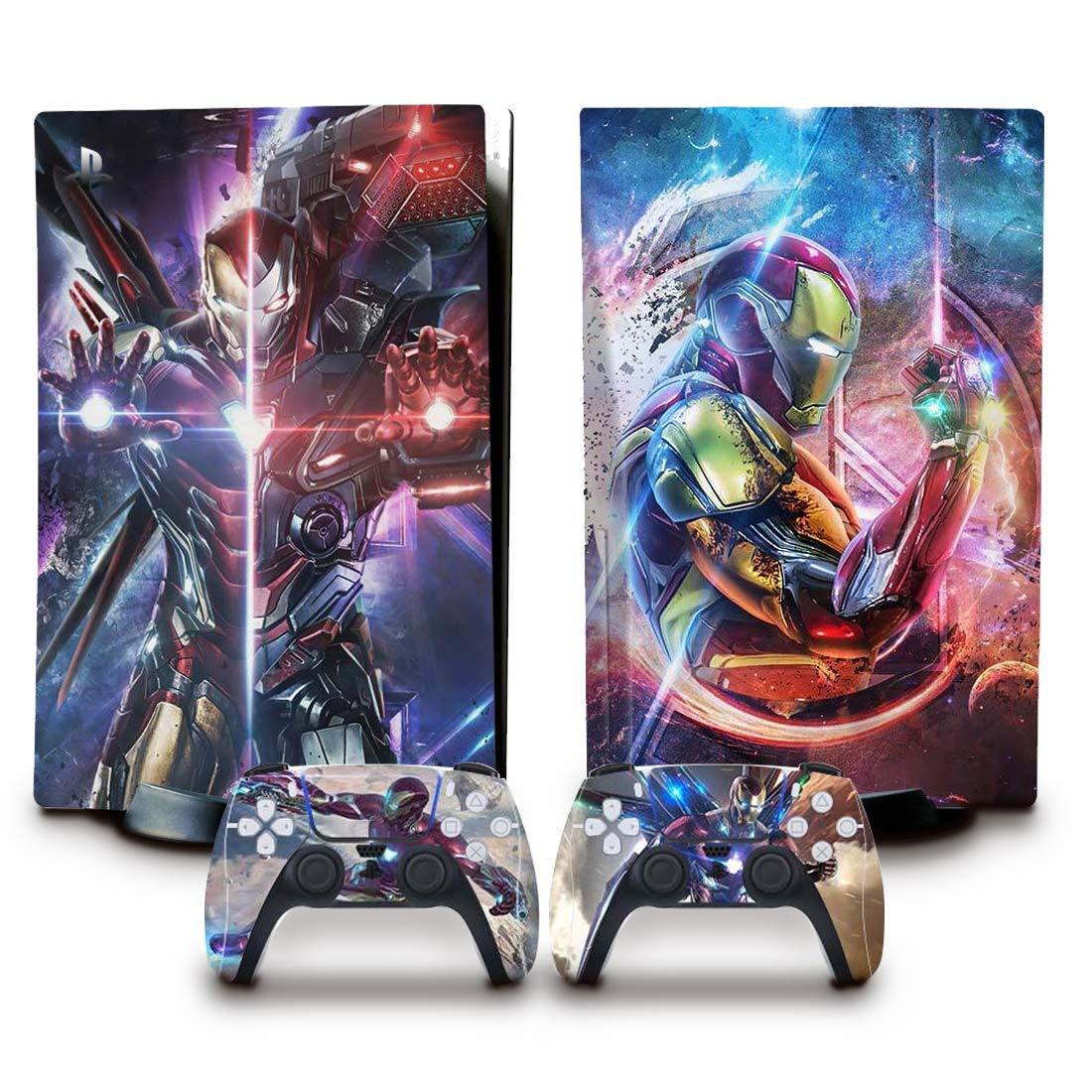 PEYANZ PS5 Skin for Console(Disk Edition) and Controllers Vinyl Sticker, Durable - JOY2ESpree