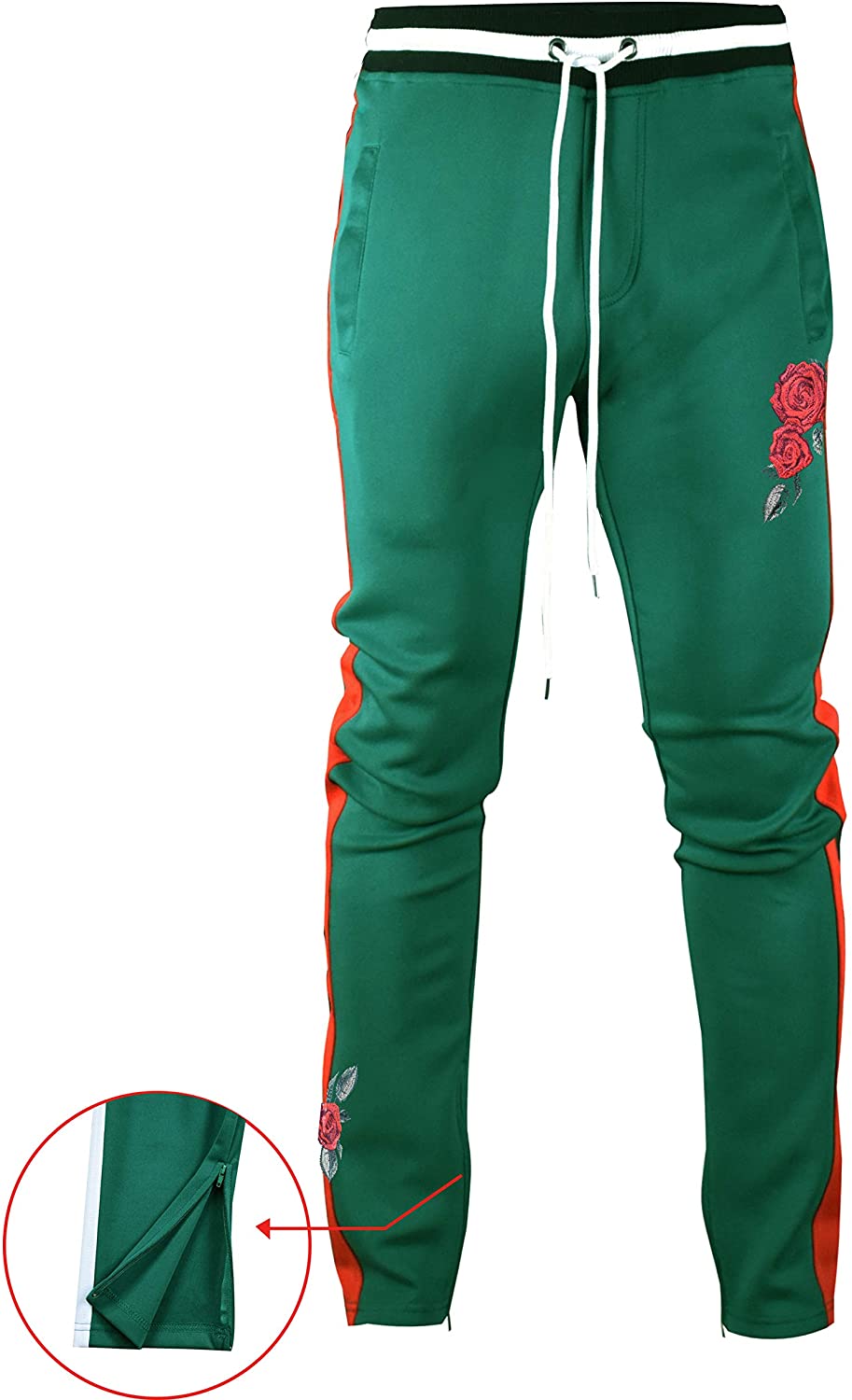 Screenshotbrand Mens Hip Hop Premium Slim Fit Track Pants