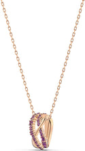 
                        
                          Muat gambar ke penampil Galeri, Swarovski Women's Twist Row Necklace Collection, Blue Crystals, Purple Crystals, Clear Crystals - JOY2ESpree
                        
                      