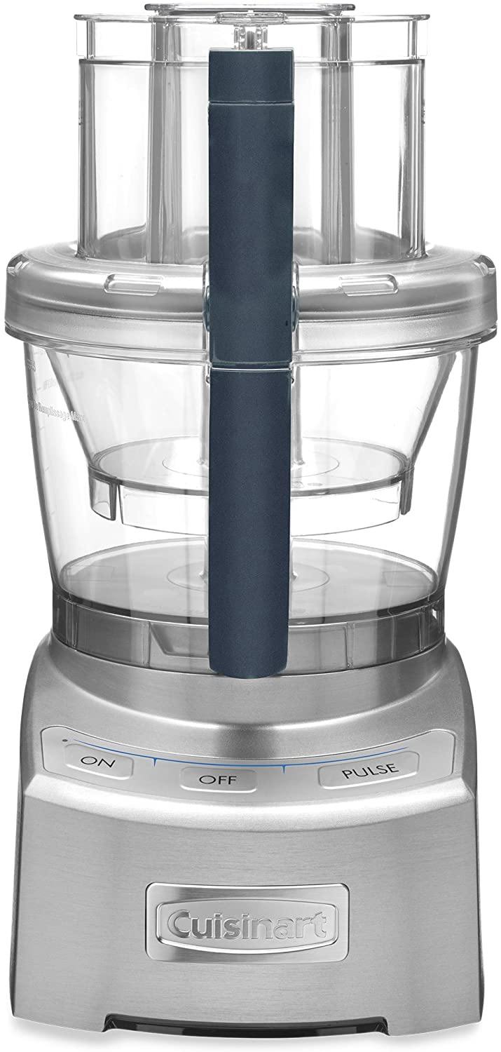 Cuisinart FP-12DCN Elite Collection 2.0 12-Cup Food Processor, Silver Die Cast - JOY2ESpree