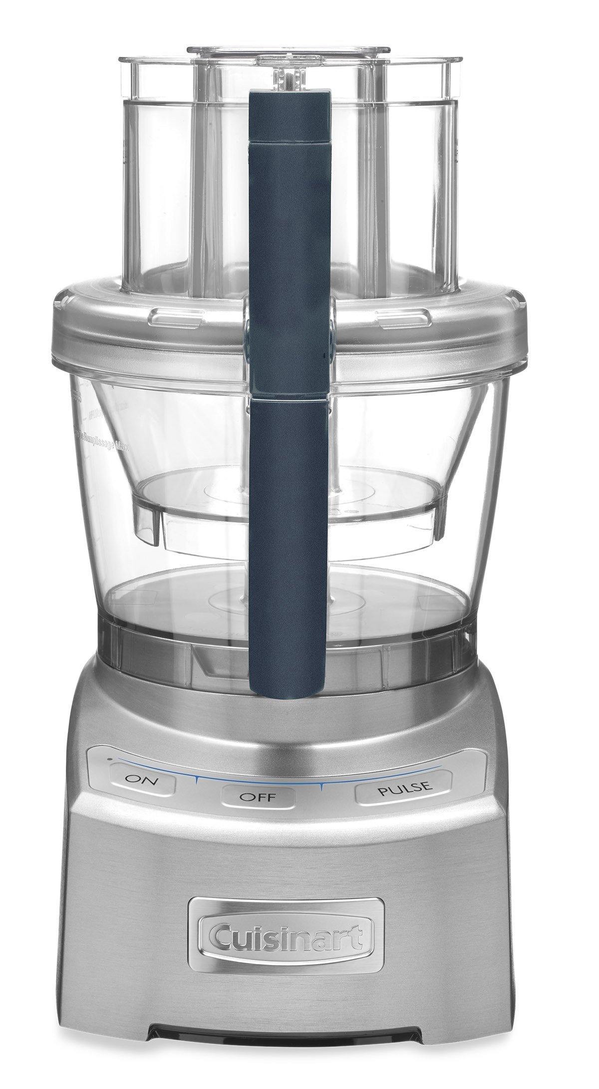 Cuisinart FP-12DCN Elite Collection 2.0 12-Cup Food Processor, Silver Die Cast - JOY2ESpree