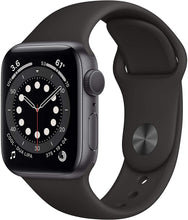 
                        
                          Muat gambar ke penampil Galeri, Apple Watch Series 6 (GPS, 44mm) - Space Gray Aluminum Case with Black Sport Band (Renewed) - JOY2ESpree
                        
                      