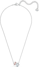 
                        
                          Load image into Gallery viewer, SWAROVSKI Women's Attract Soul Jewelry Collection, Rhodium Finish, Pink Crystals - JOY2ESpree
                        
                      