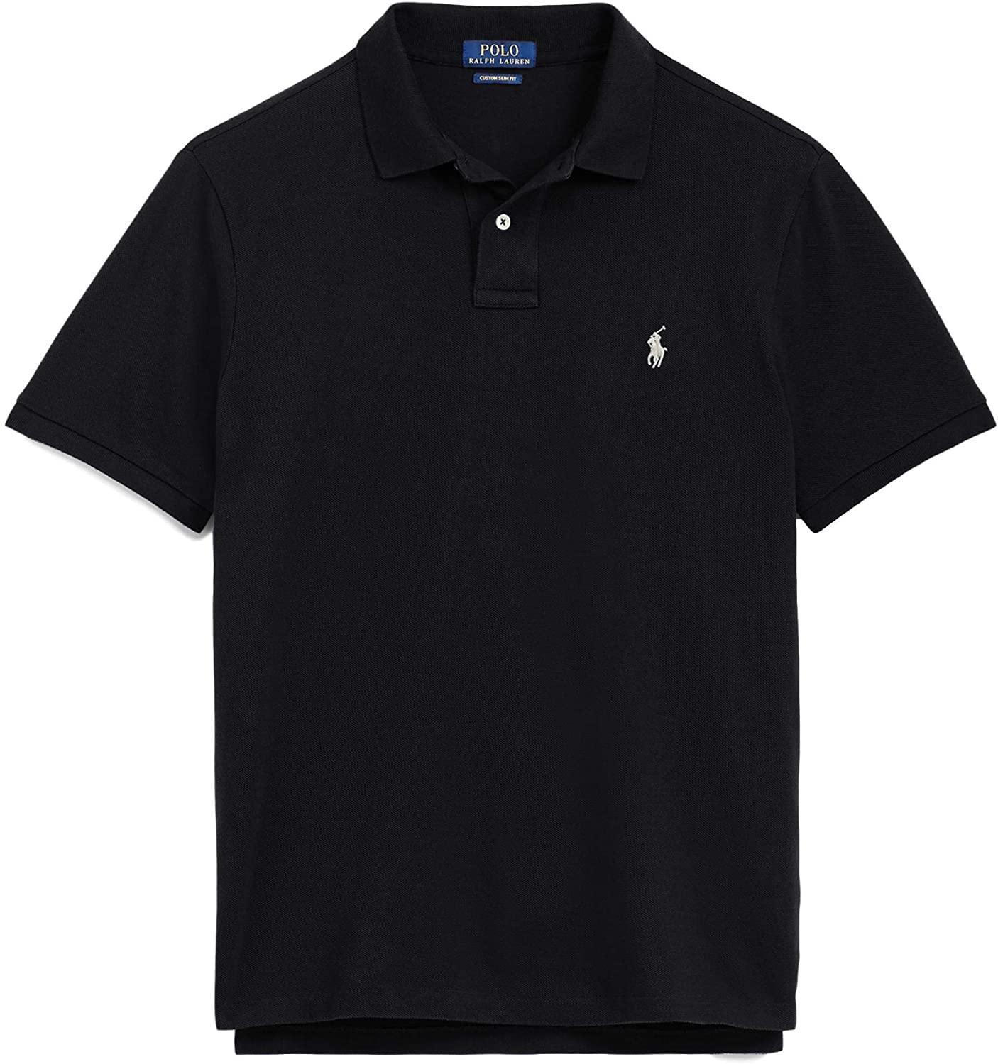 Polo RL Men's Custom Slim Fit Mesh Pony Shirt