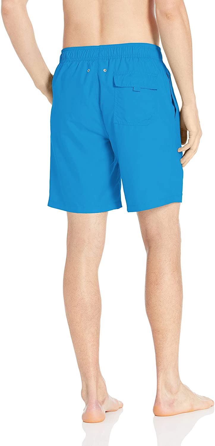 Calvin Klein Men's 7 Inch Elastic Waist Quick Dry Swim Trunk
