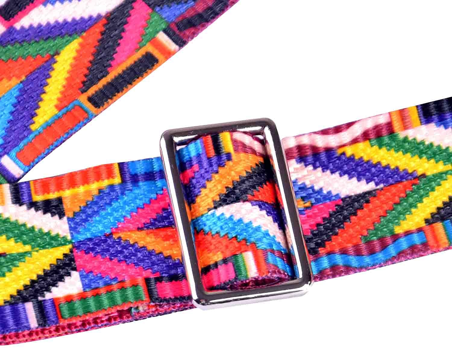 Wide Shoulder Strap Adjustable Replacement Belt Guitar Style Cross body Handbag Purse Strap